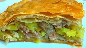 Меняю только начинки. Вкусные ПИРОГИ из слоеного теста, проще некуда