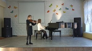 Ф. Зейц. Концерт для скрипки с оркестром G - Dur (l часть)