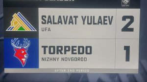 Обзор матча Фонбет КХЛ САЛАВАТ ЮЛАЕВ - ТОРПЕДО