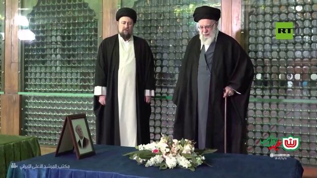 خامنئي يزور مرقد الإمام الخميني смотреть онлайн