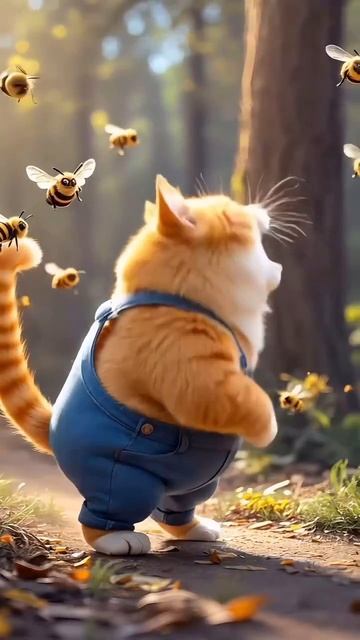 Рыжий захотел мед и поплатился