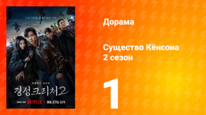 Существо Кёнсона 2 сезон 1 серия