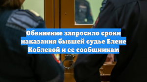 Обвинение запросило 10 лет колонии для экс-главы райсуда Ростова Коблевой