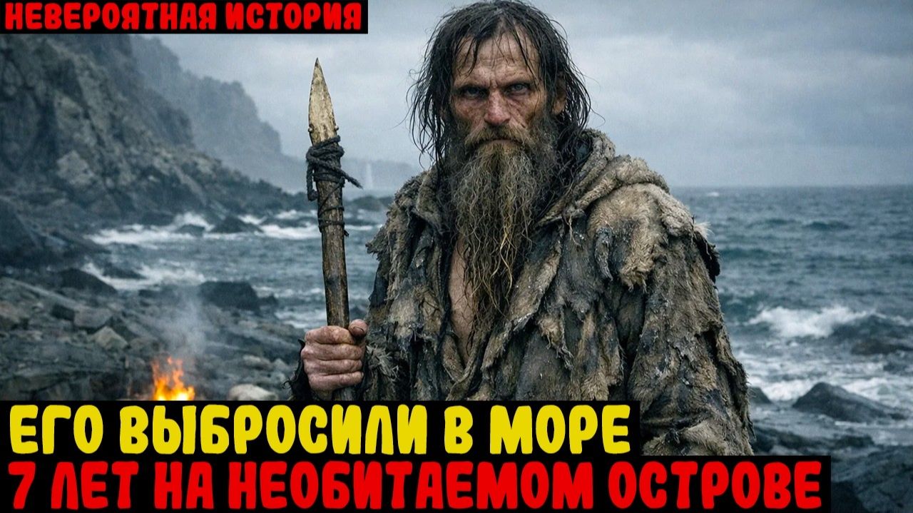 Его ВЫБРОСИЛИ В МОРЕ и он попал на НЕОБИТАЕМЫЙ ОСТРОВ. 7 Лет ОДИН он готовил МЕСТЬ смотреть онлайн