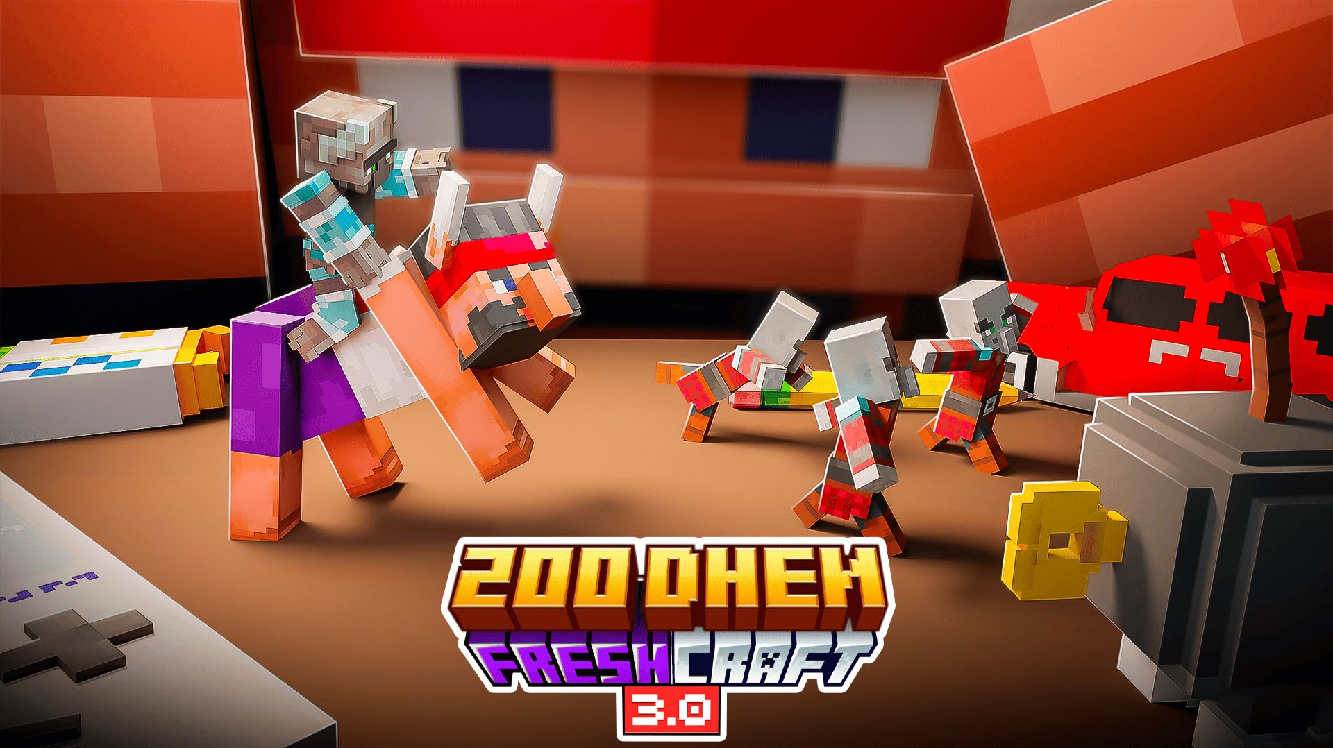 200 Дней ПРАВИЛЬНОГО ВЫЖИВАНИЯ на Сборке FRESHCRAFT 3.0 смотреть онлайн