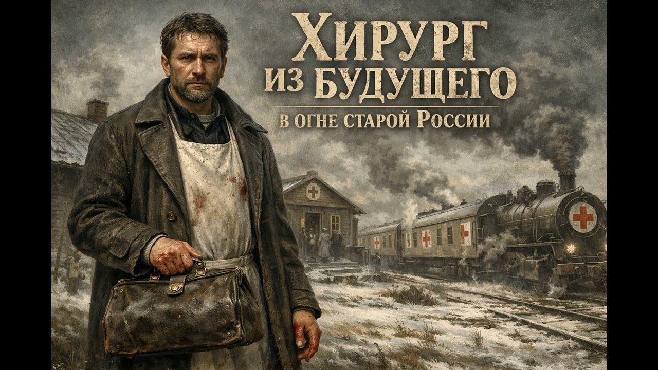 Аудиокнига полностью. Попаданцы. «Хирург из будущего в огне старой России» Книга 1 из 3 смотреть онлайн