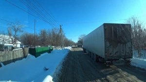 722 Опять в Москве снег, пробки...