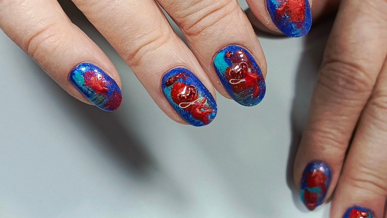 Маникюр на заказ. Две стильные работы и распаковка новинок! смотреть онлайн