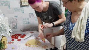 ВЛОГ/Приехали к маме, напекли печенья