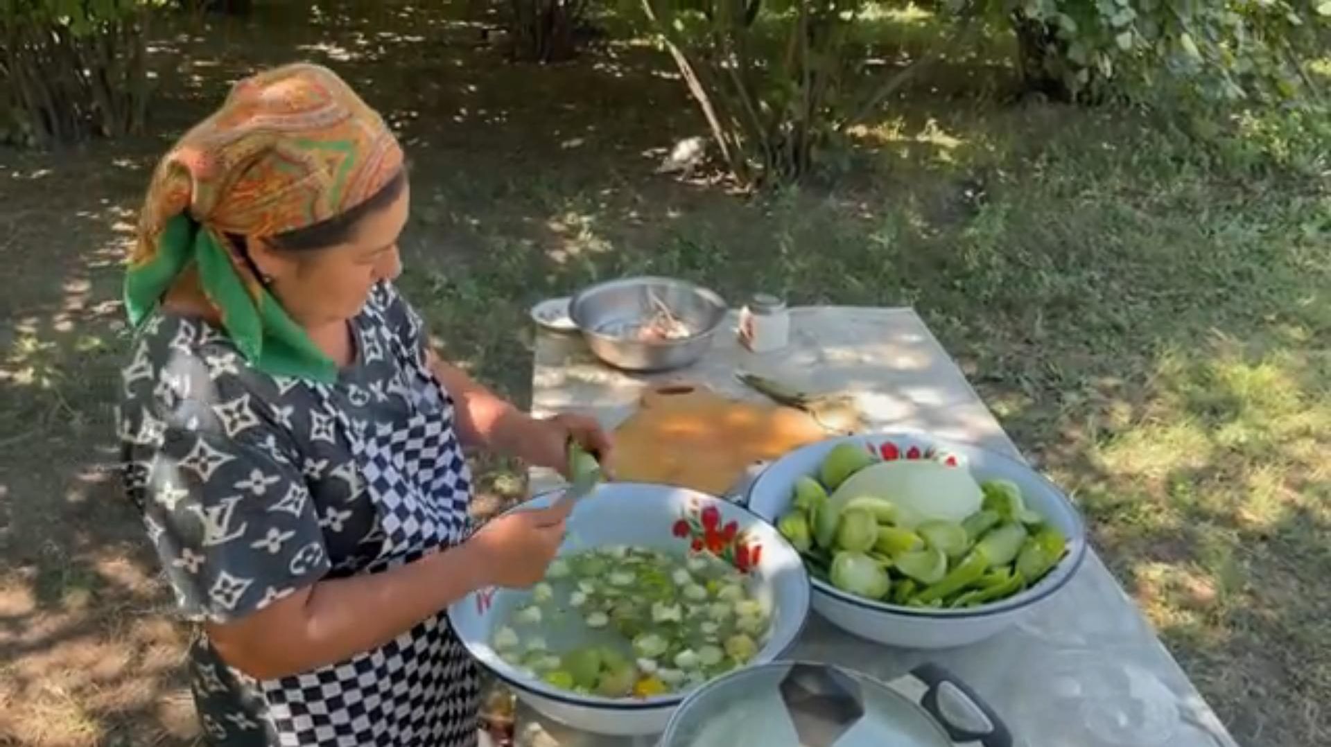 Деревенский обед Азербайджанская Кухня Деревенская Кухня Рецепты смотреть онлайн