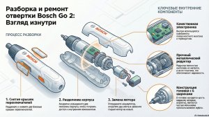 Bosch Go Gen 2: Ремонт и демонтаж двигателя