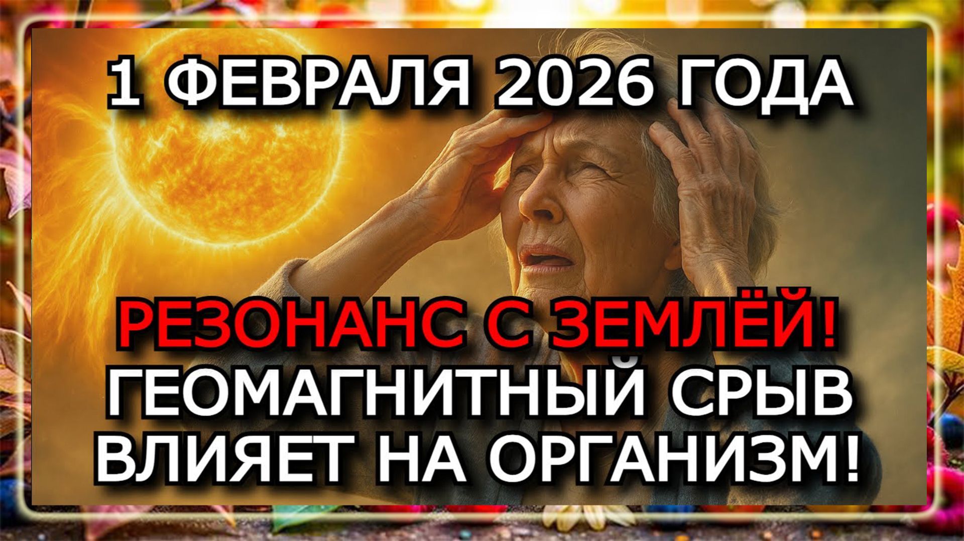МАГНИТНЫЕ БУРИ 1 ФЕВРАЛЯ 2026 — K-ИНДЕКС ДО 7, УГРОЗА ГЕОШТОРМА смотреть онлайн