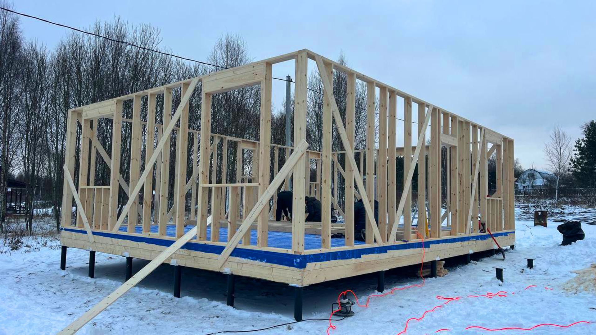 Крутой ДОМ 7.5х10.5 с 2мя спальнями своими руками! смотреть онлайн