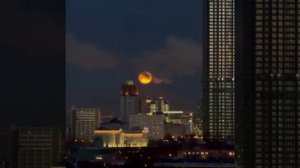 «Три Луны» повисли над Москвой и областью этой ночью — редкое явление называется «парселена»