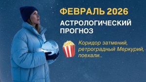 Астрологический прогноз на февраль 2026