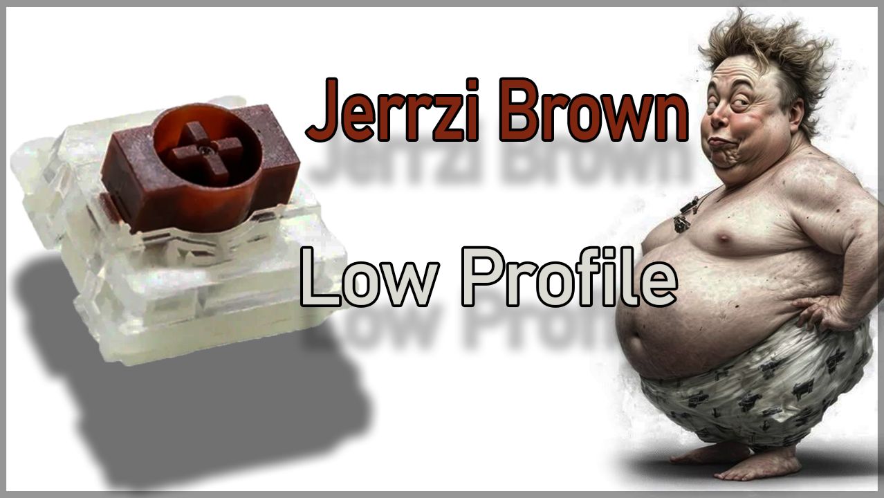 Jerrzi Brown Низкопрофильные свичи