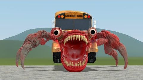 НОВЫЙ МОНСТР-ПОЕДАТЕЛЬ ШКОЛЬНЫХ АВТОБУСОВ ИЗ СЕМЬИ ПОЕДАТЕЛЕЙ АВТОБУСОВ в Garry's Mod! смотреть онлайн
