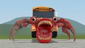 НОВЫЙ МОНСТР-ПОЕДАТЕЛЬ ШКОЛЬНЫХ АВТОБУСОВ ИЗ СЕМЬИ ПОЕДАТЕЛЕЙ АВТОБУСОВ в Garry's Mod!