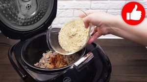 Вот как я готовлю Кашу! Идеальный рецепт ячневой каши с фаршем в мультиварке! Вкусно и просто