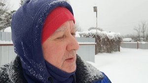 Обстановка на пасеке 31 января. Снегопады