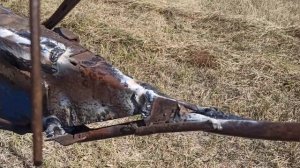 КОМБАЙН НИВА. ремонт жатки