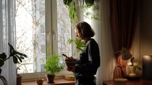 Уютный цветочный влог | Пересадка растений и обзор комнаты