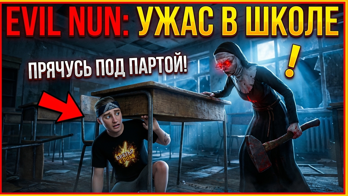 ⚡ВПЕРВЫЕ ИГРАЮ В ЗЛУЮ МОНАХИНЮ ➣ Evil Nun: ужас в школе смотреть онлайн