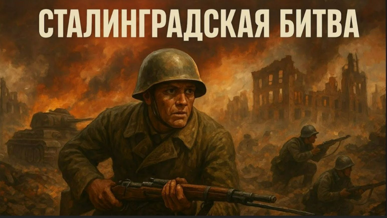 Клип к 83 годовщине окончания Сталинградской битвы. смотреть онлайн