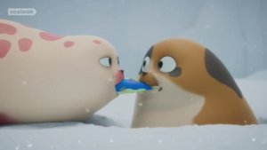 Мультфильм Взгляд Тюленя (Sealook). Любовь витает в воздухе. 💙 Серия 6