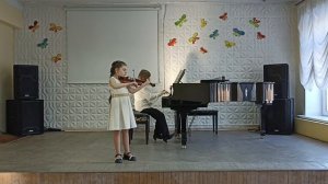 О. Ридинг. Концерт для скрипки с оркестром h - moll (l часть)