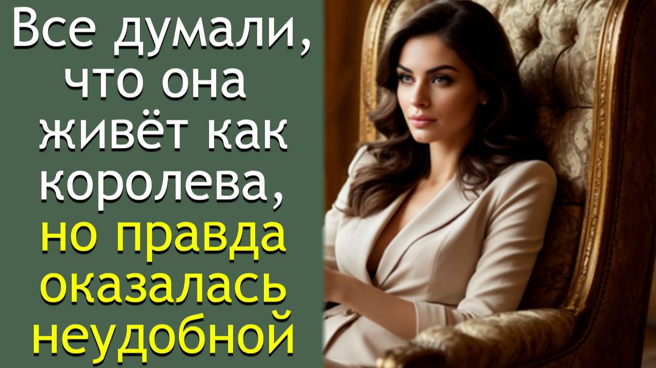 Все думали, что она живёт как королева, но правда оказалась неудобной смотреть онлайн