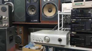 DENON PMA-1500RE, после пыток японскими ниндзя и крушителей металла!!! Работает отлично, несмотря на