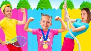 Чемпион | Детские стишки и песенки для детей от Майи и Маши+Веселые детские сборники