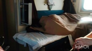 Скромный, полезный ,а главное вкусный завтрак в поезде.