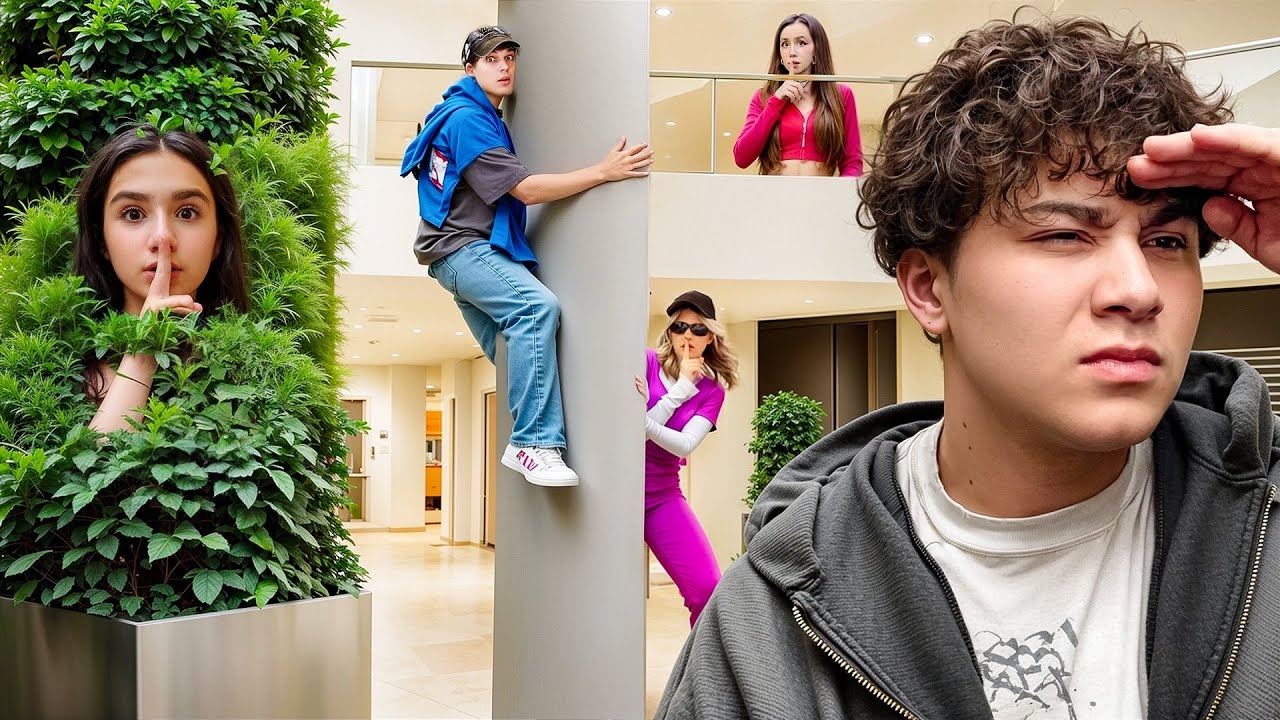 ЭКСТРЕМАЛЬНЫЕ ПРЯТКИ С КАМПУСОМ В ТОРГОВОМ ЦЕНТРЕ! НАС ПОЙМАЛА ОХРАНА! смотреть онлайн