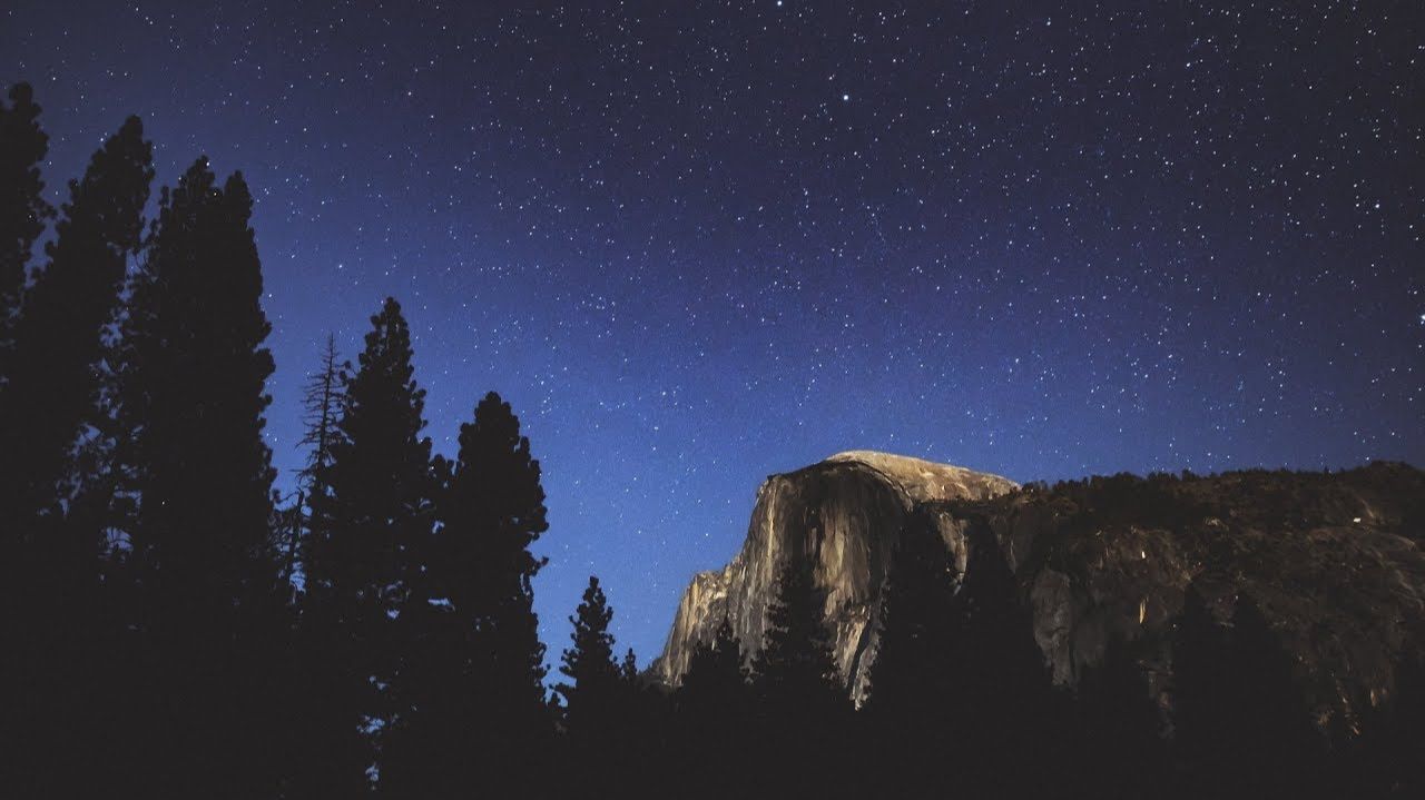 Облака и звёзды: симфония ночной тишины 🌌✨ В объятиях тёмного леса… 🌳🌙 смотреть онлайн