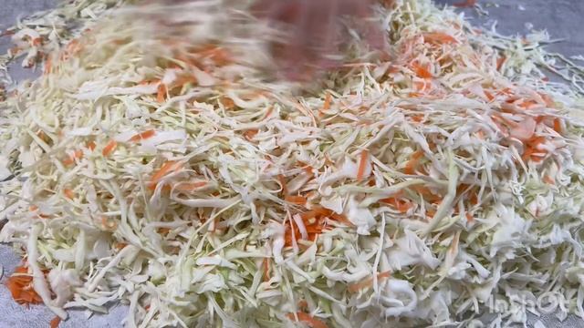 КАПУСТА квашеная с болгарским перцем, готовь за 20 минут ! смотреть онлайн