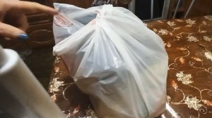 мои тарелочки/распаковка из пятёрочки, заказала через Яндекс go