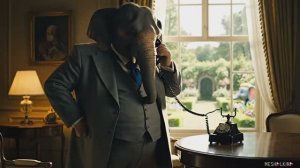 сказка "Телефон" Корней Чуковский (1часть) . ИИ #РежМеш