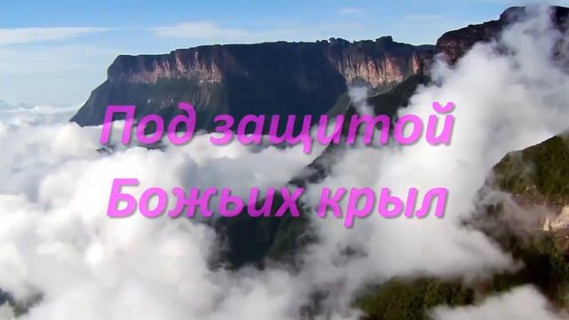 Христианская песня _Буду жить под защитой Твоих крыл_ смотреть онлайн