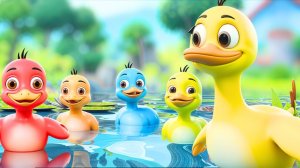 Пять Маленьких Утят  Классные Детские Песни  БроиСис