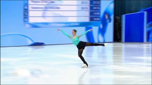 Камила Валиева исполнила четверной тулуп на чемпионате России по прыжкам