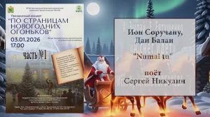 "НУМАЙ ТУ" - поёт СЕРГЕЙ НИКУЛИН