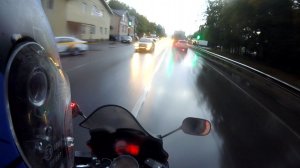 suzuki bandit 1250 & rain