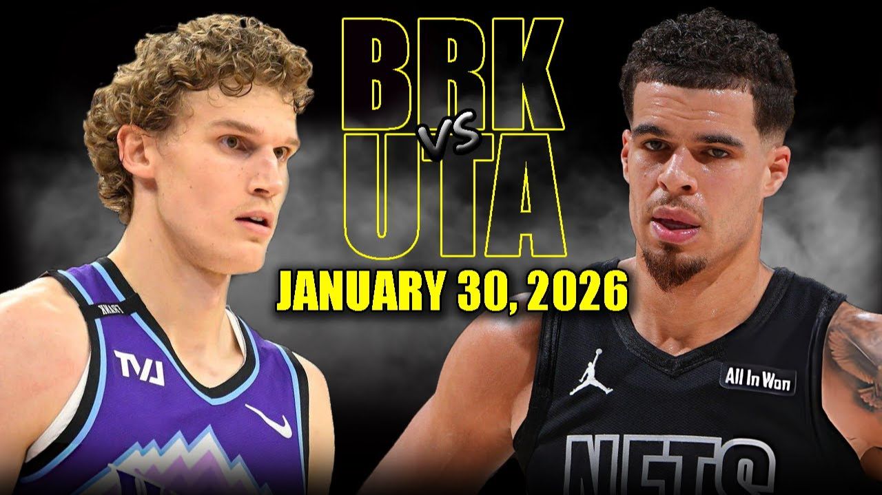 31.01.2026 | ОБЗОР МАТЧА | Юта Джаз - Бруклин Нетс | Highlights смотреть онлайн