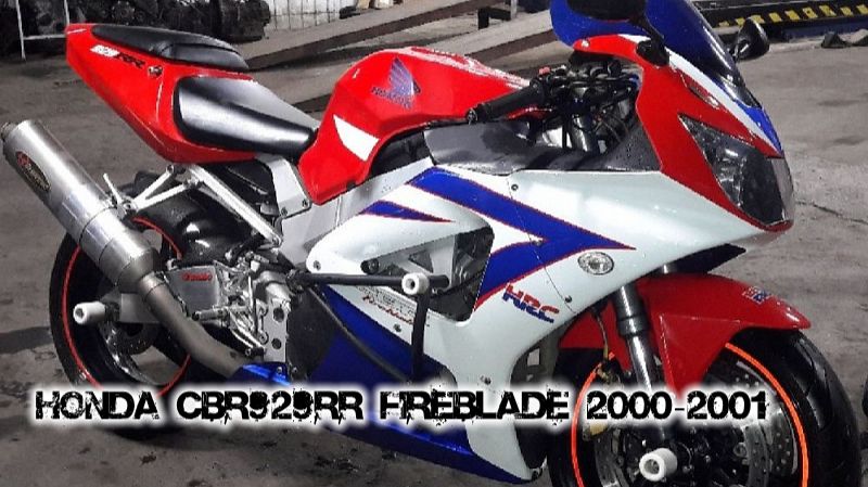 Honda CBR929RR Fireblade 2000-2001 ||| мотопластик.рф смотреть онлайн