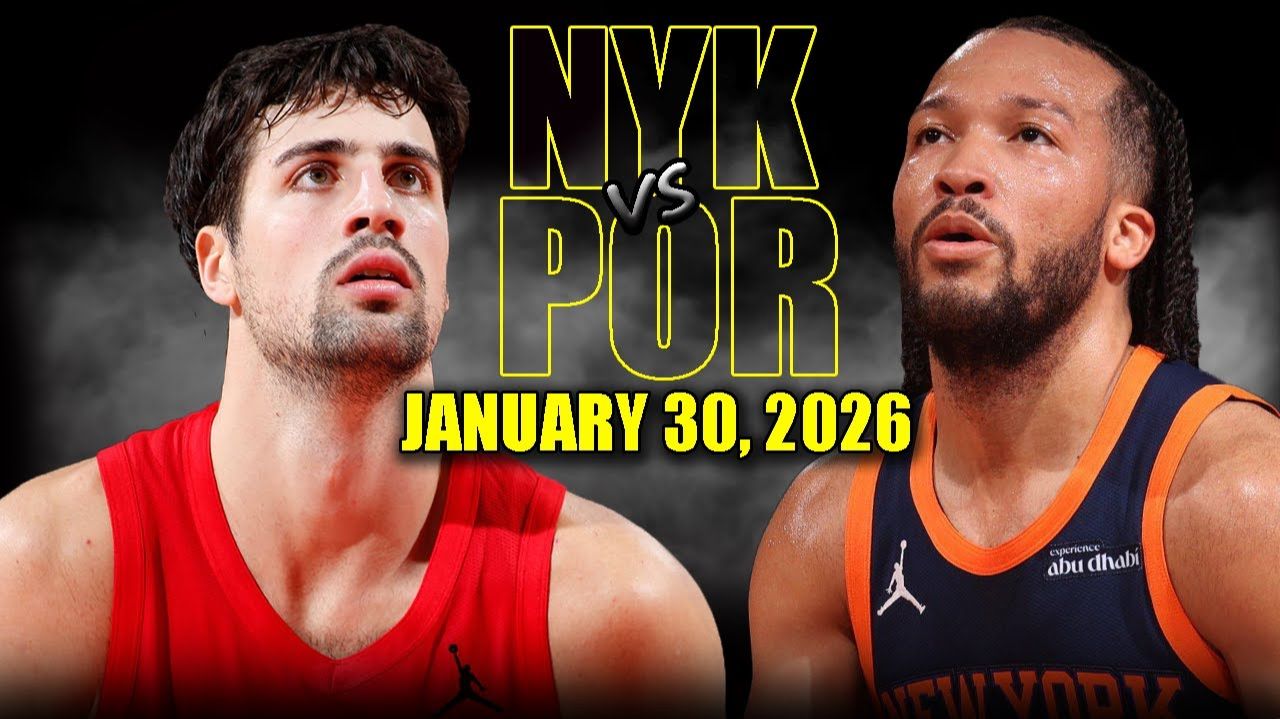 31.01.2026 | ОБЗОР МАТЧА | Нью-Йорк Никс - Портленд Трэйл Блэйзерс | Highlights смотреть онлайн