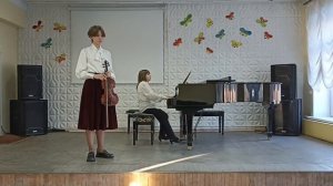 П. Роде. Концерт для скрипки с оркестром a - moll (l часть)