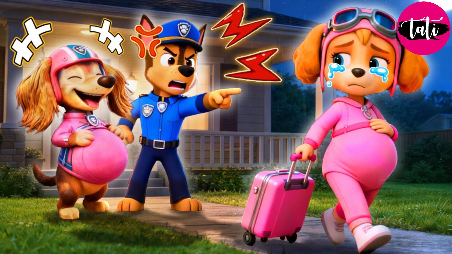 Щенячий патруль и Маршалл. Залипательное видео. Мультфильм для детей и малышей. Анимация 161