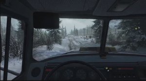 SnowRunner.Аляска. Сложный режим,играю без модов. Руль. Logitech Driving Force GT